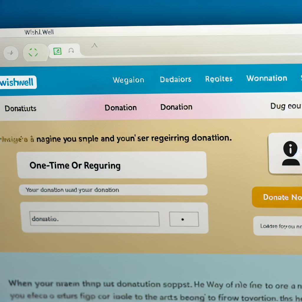 Getting one-time or recurring donations from your donors is easier than ever. Just send them to your wishwell.ai page or embed a donate now button on your site.